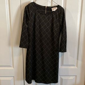 Diamond pattern dress